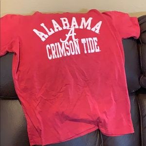 Alabama Crimson tide red soft T-shirt size Medium